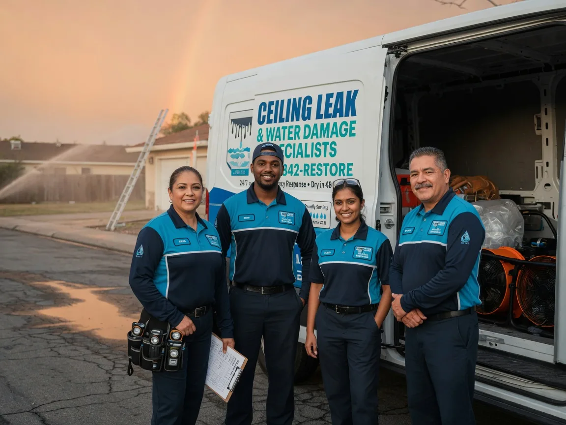 Ceiling Leak Cleanup company in Hollansburg, OH